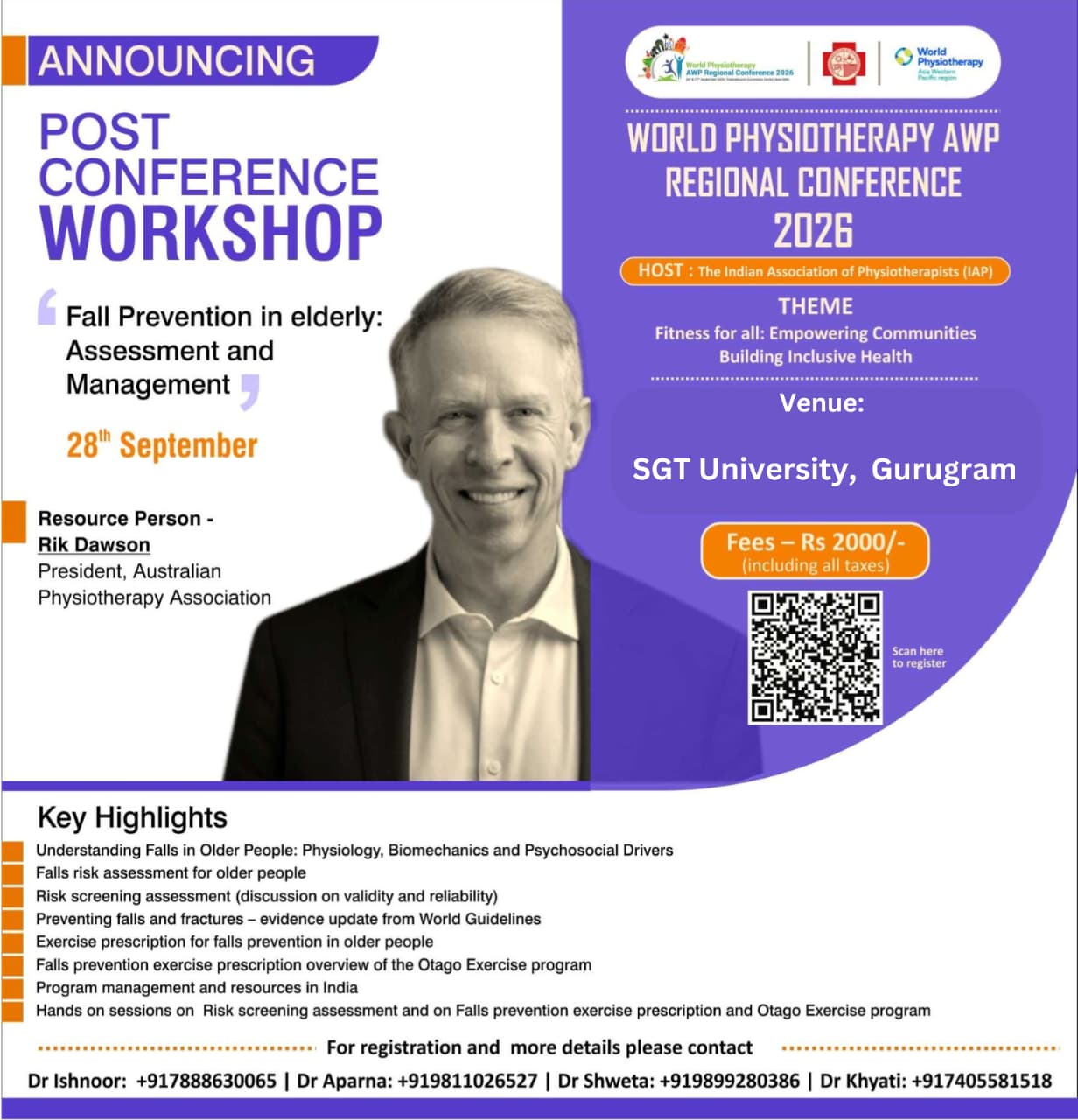 Pre Conference Workshop 4